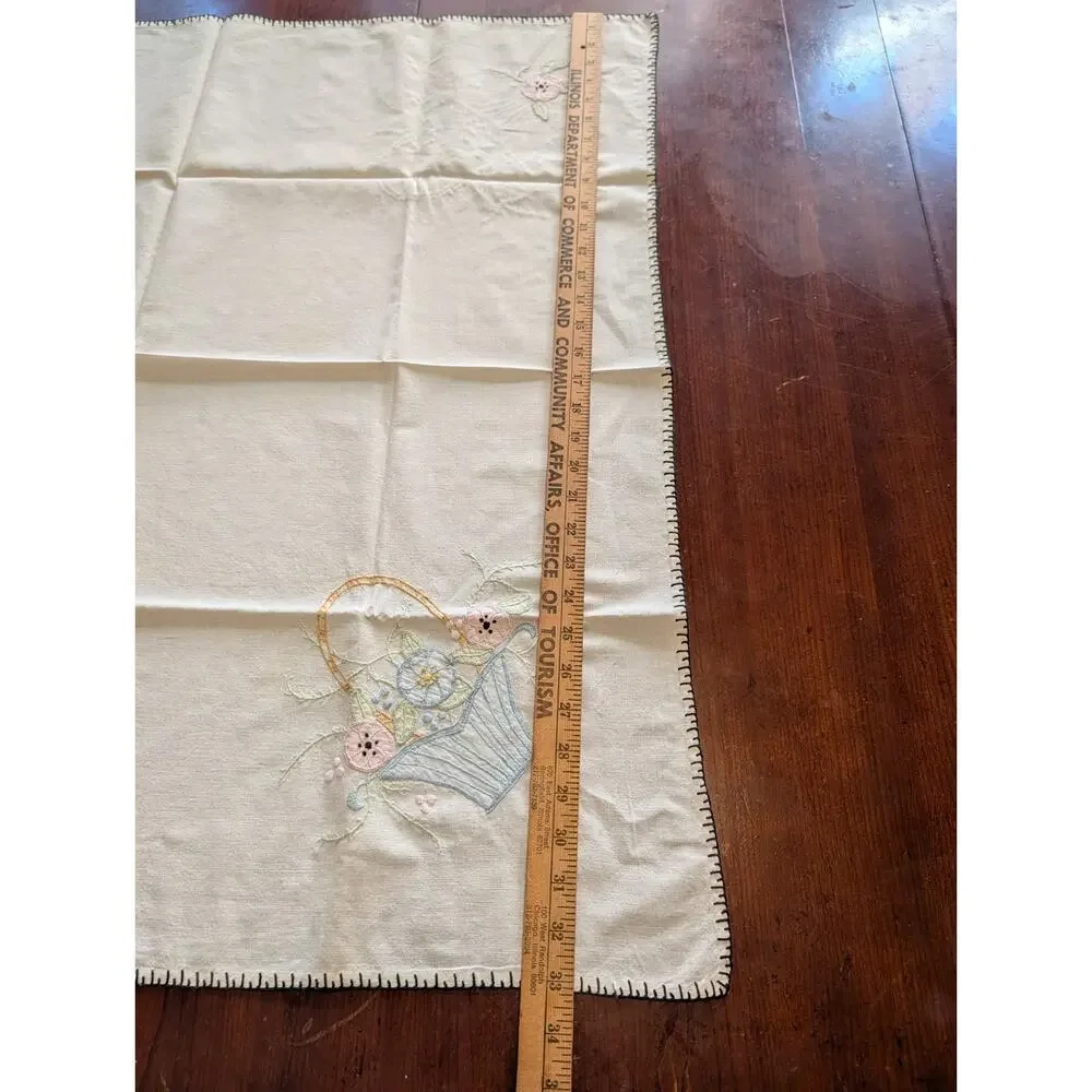LinenTablecloth this vintage